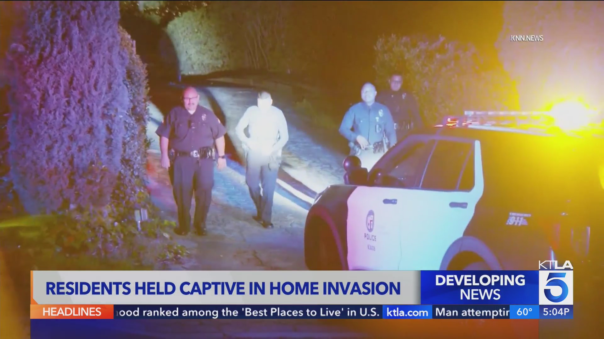 Woodland Hills residents held captive in home invasion – KTLA