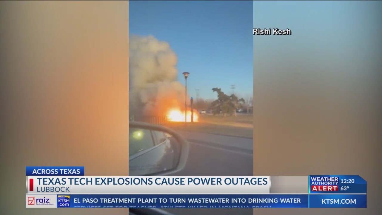 Explosion at Texas Tech causes evacuations, immediate spring break ...