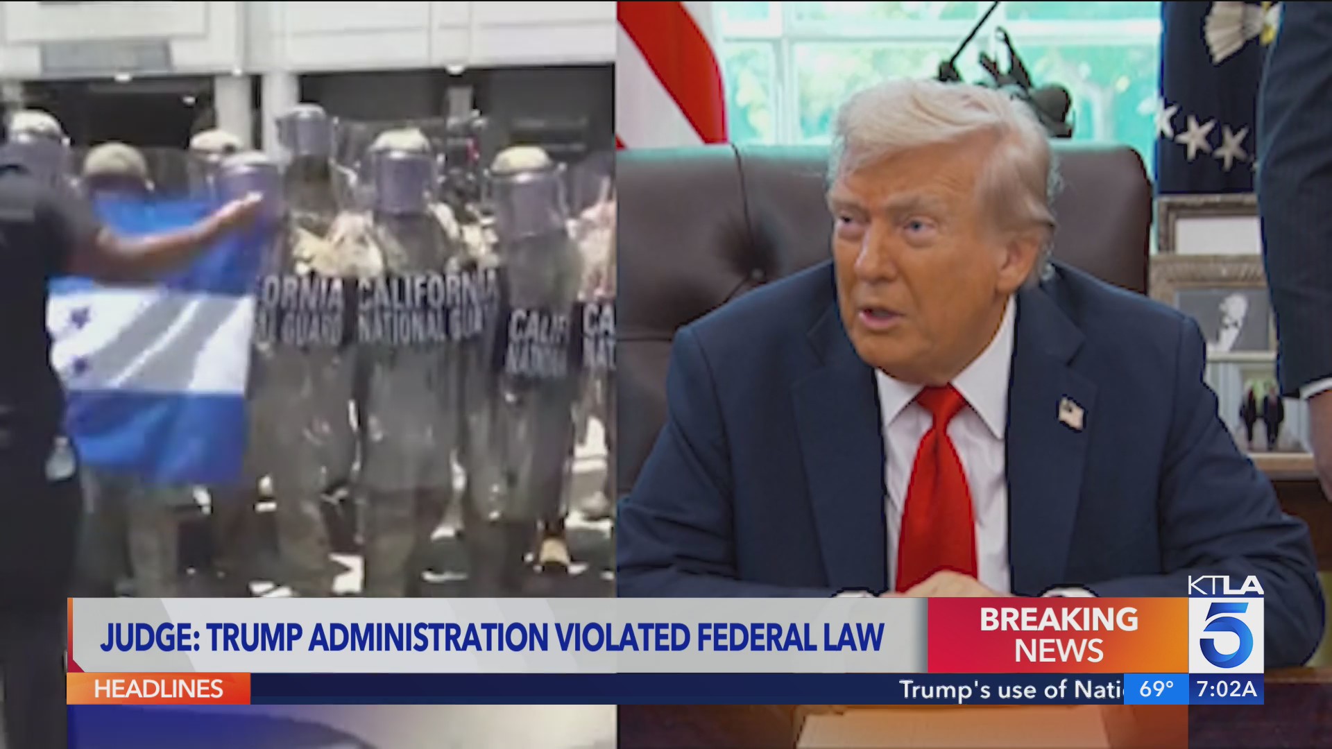 Trump’s use of National Guard during Los Angeles immigration protests ...