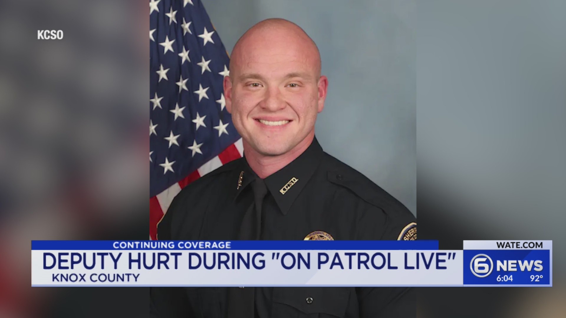 Knox County deputy hurt during ‘On Patrol Live’ – WATE 6 On Your Side
