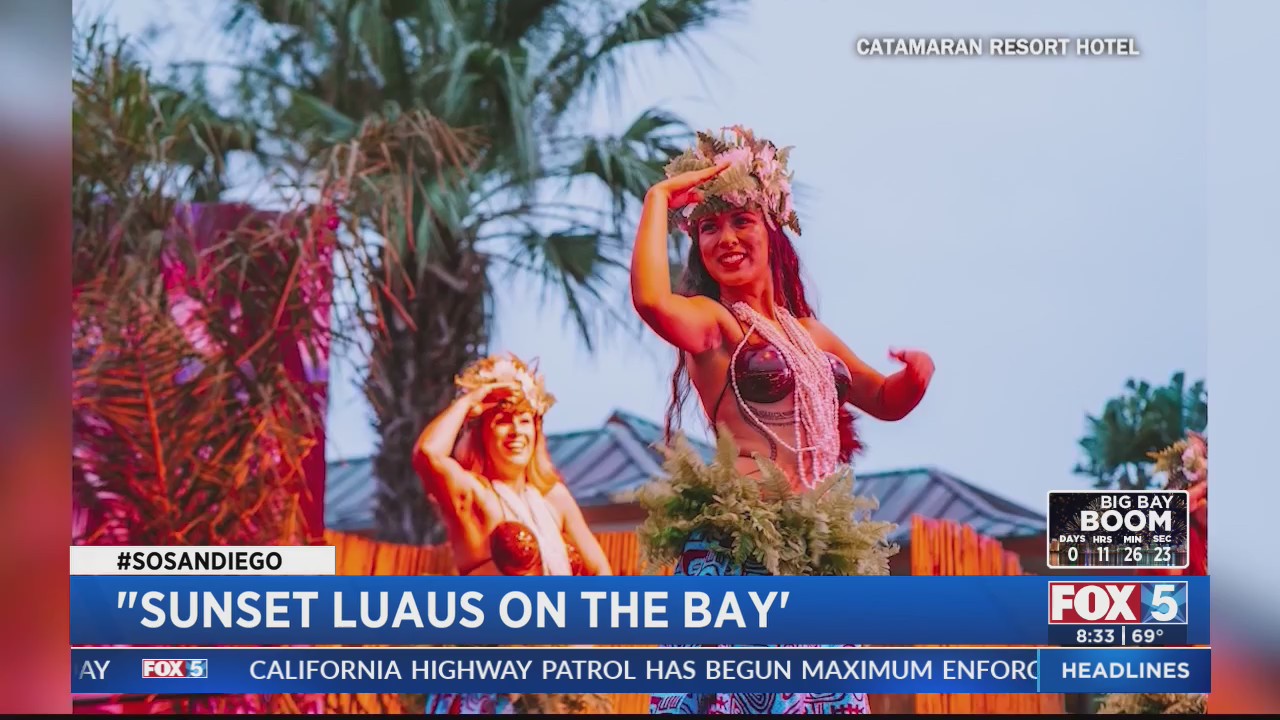 “Sunset Luaus on the Bay” – FOX 5 San Diego & KUSI News