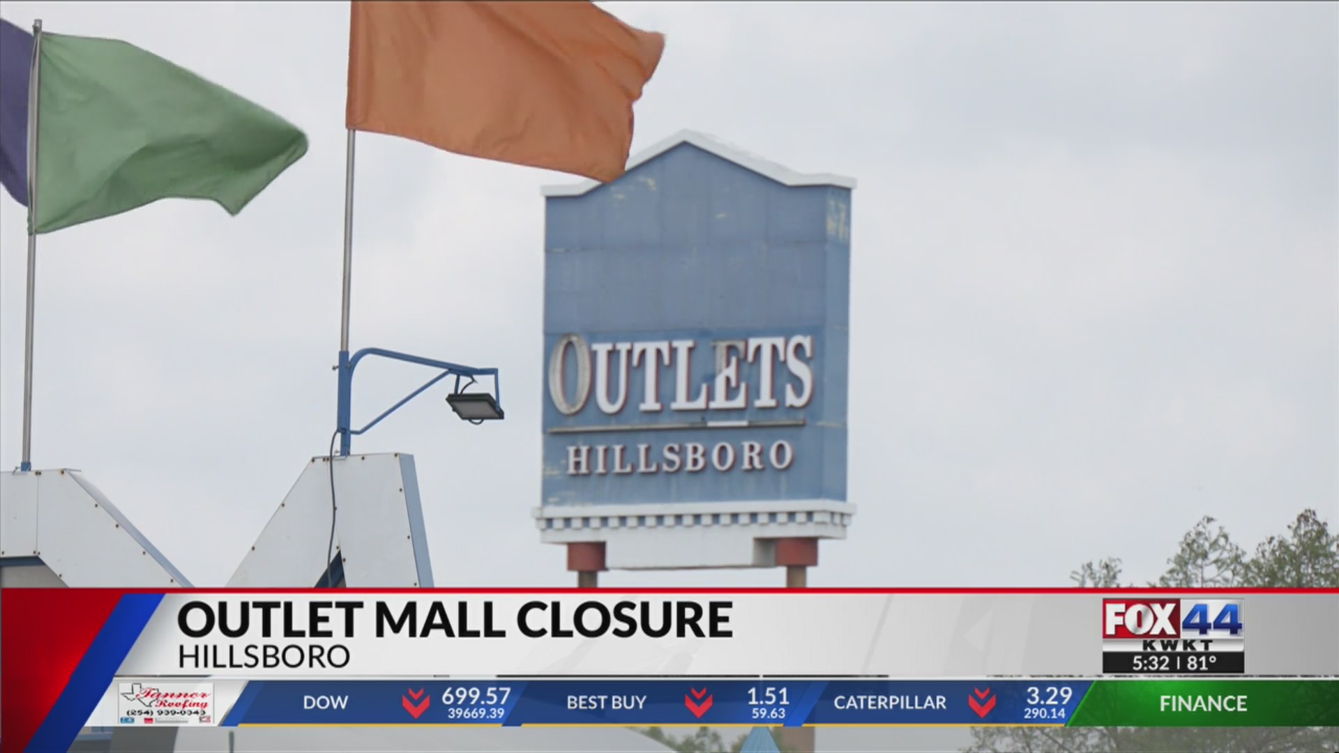 Hillsboro Community Prepares to Say Goodbye to Outlet Mall KWKT