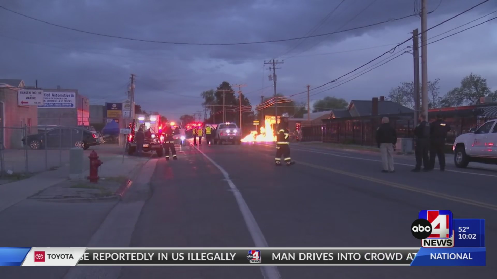 Gas leak, fire prompt evacuations in South Salt Lake neighborhood ...