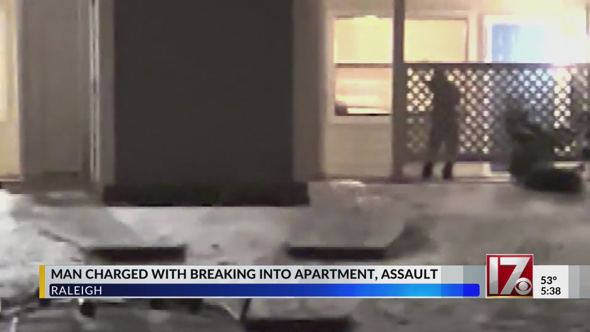 Man charged with breaking into Raleigh apartment, assault – CBS17.com