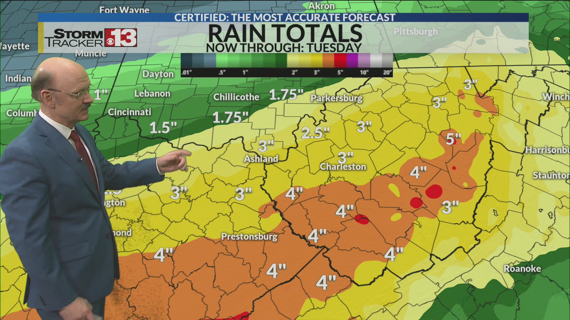 New flood watch for region Wednesday night – WOWK 13 News
