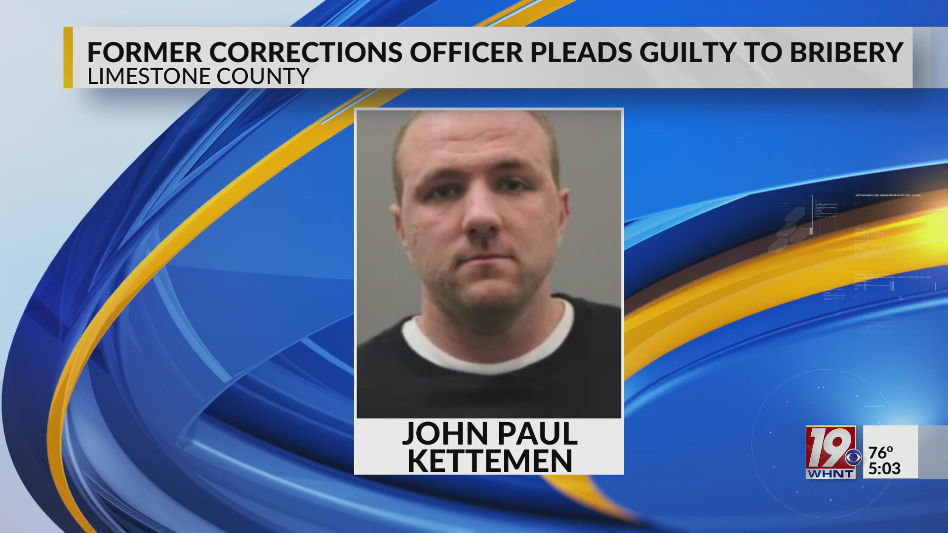 Former Corrections Officer Pleads Guilty to Bribery | April 10, 2025 ...