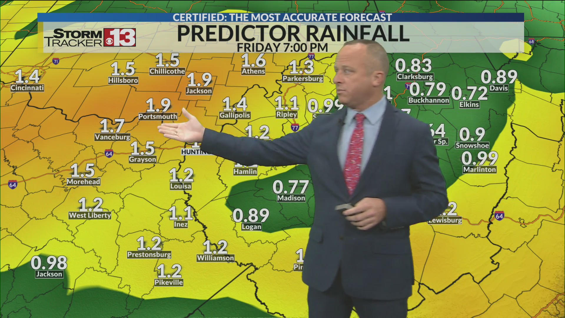 Rain moves in tonight through Thursday! – WOWK 13 News
