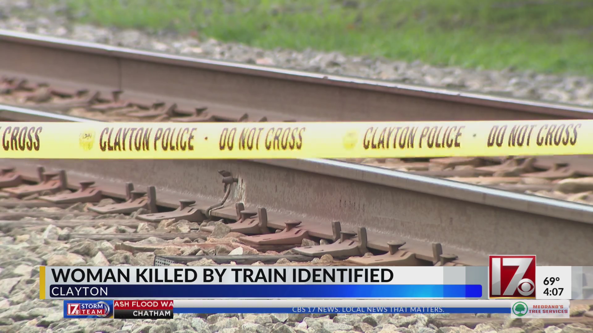 Wendell woman struck, killed by train in Clayton, officials say – CBS17.com