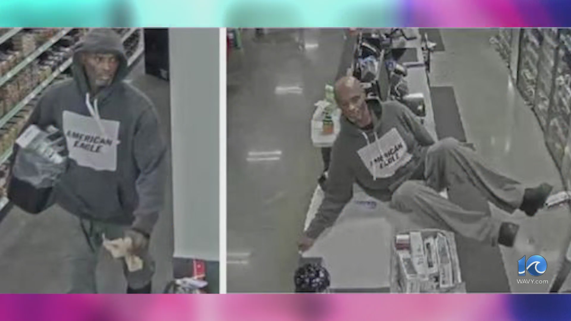 Hampton police searching for suspect in Kroger burglary – WAVY.com