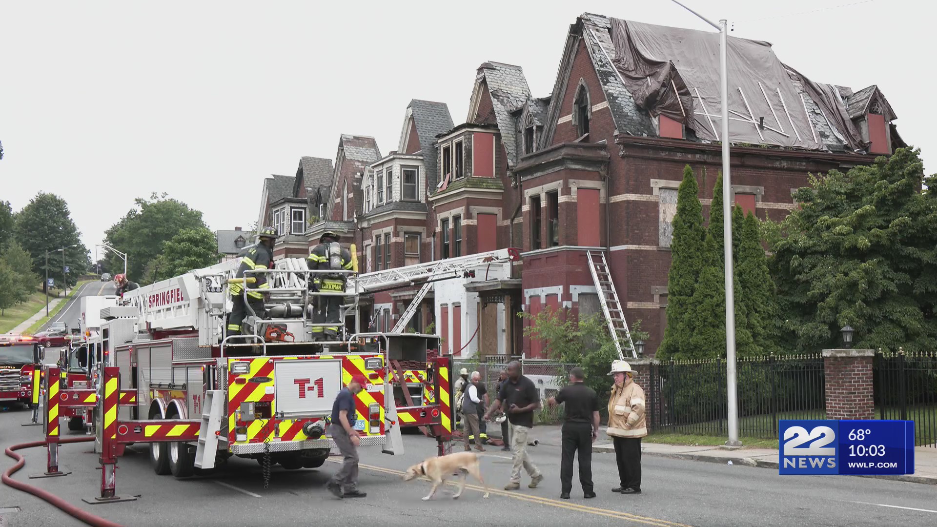 Fire at vacant row house on Maple Street in Springfield put out – WWLP