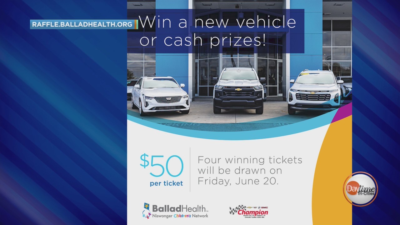 Chaverlet Raffle Champion Chevrolet Raffle for Niswonger Childrenโs Hospital โ WJHL ...