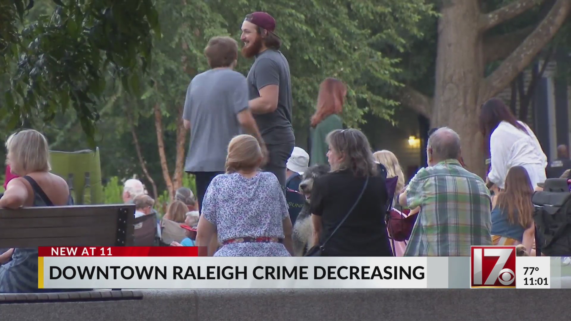 Raleigh sees decrease in downtown crime, police say – CBS17.com