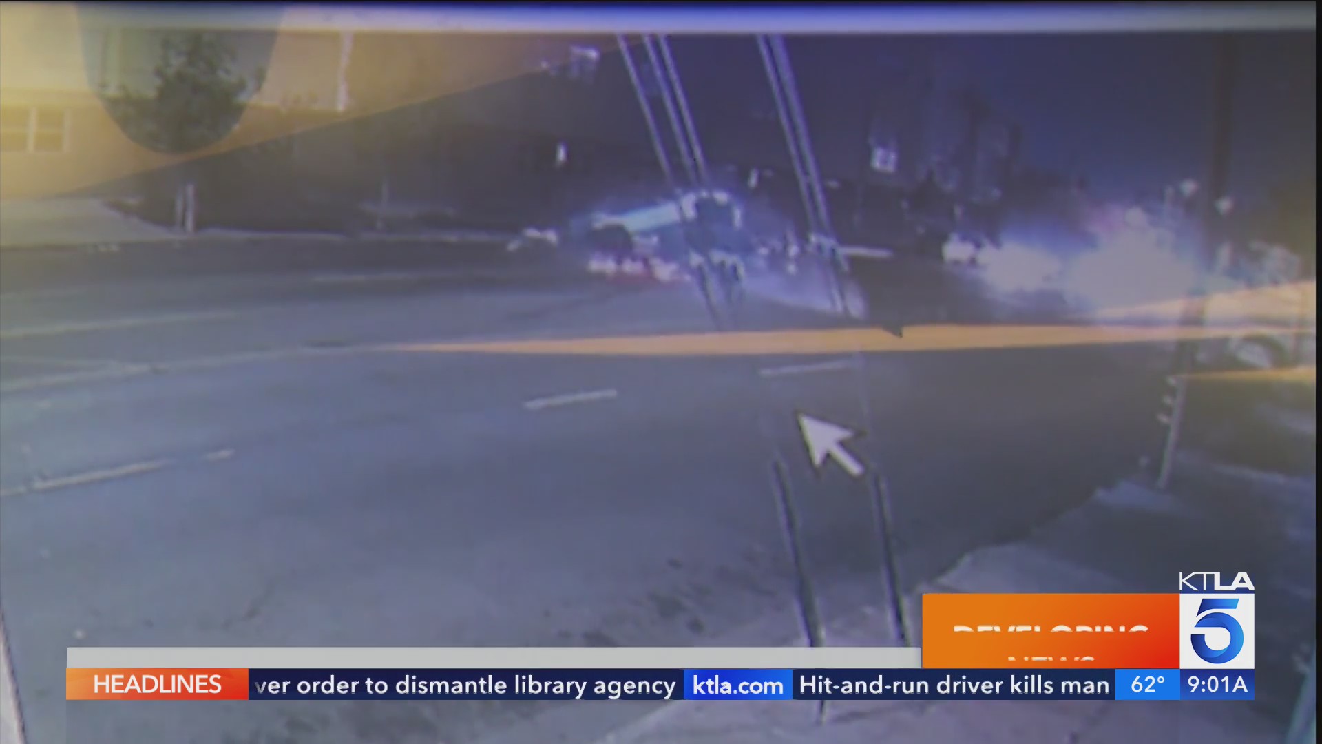 Baby killed, parents critical in wrong-way crash caught on video – KTLA