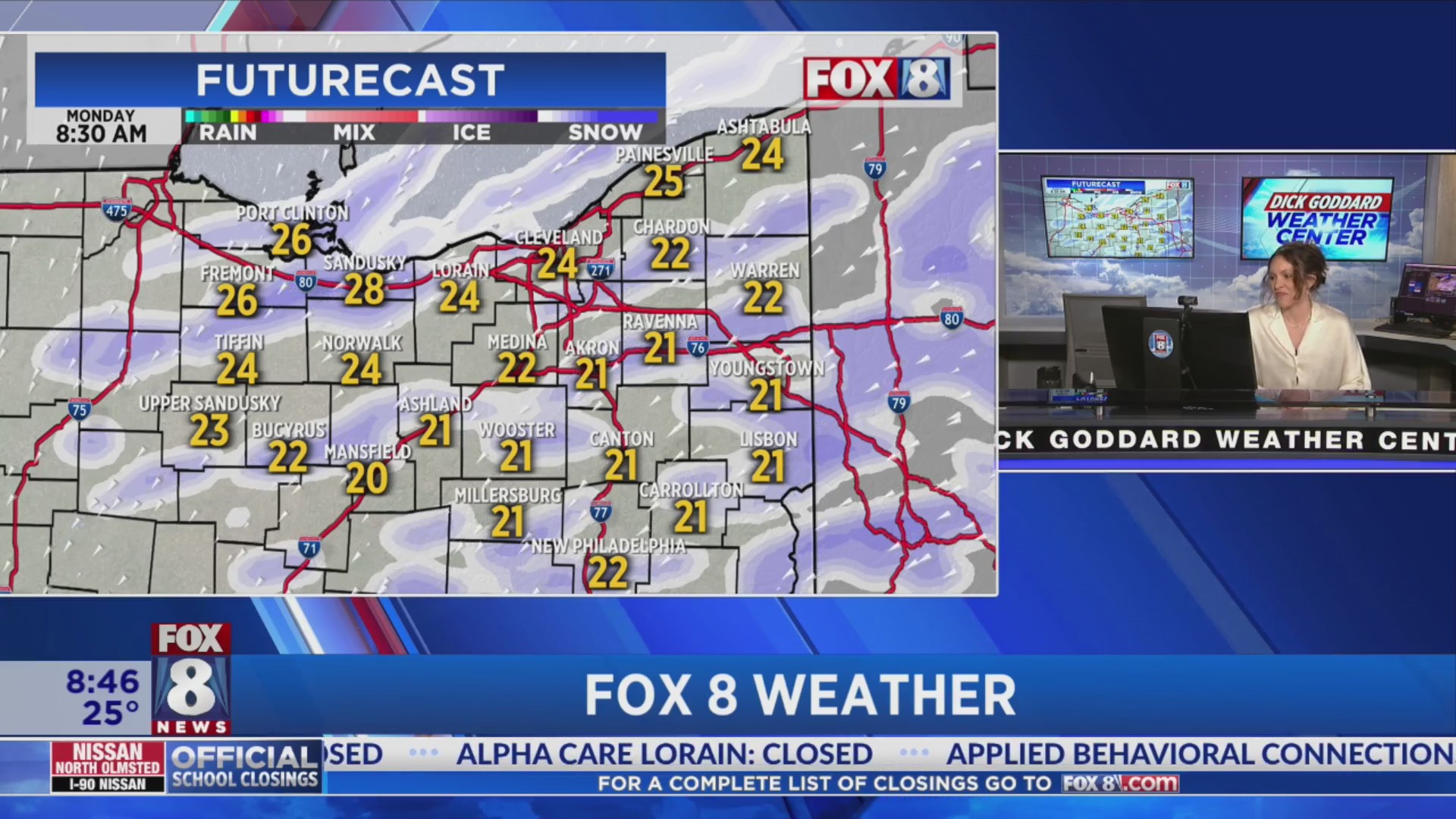 TRACKING: Major winter storm clips NE Ohio – Fox 8 Cleveland WJW
