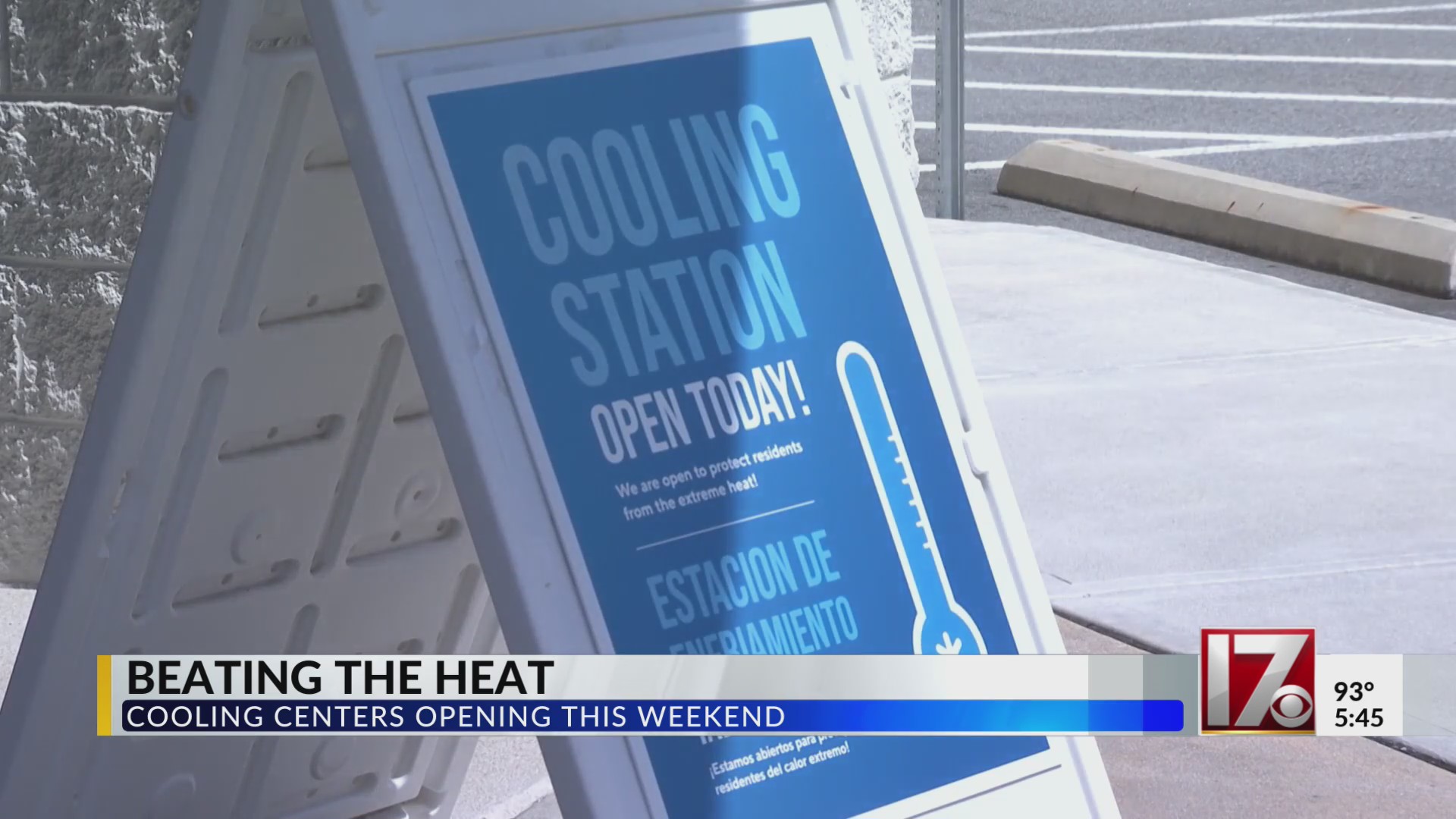 Cooling stations open across Wake County amid heat – CBS17.com