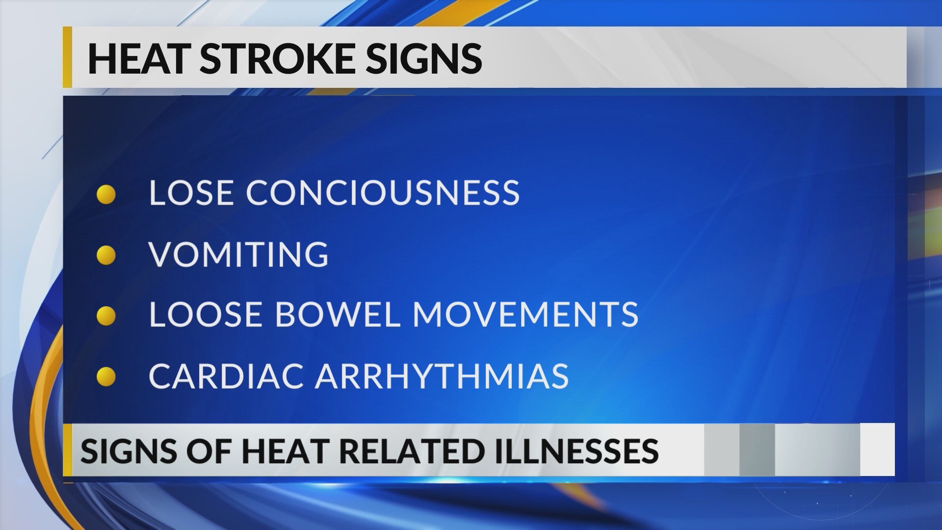 Summer Safety: Heat Illness Signs – WRBL