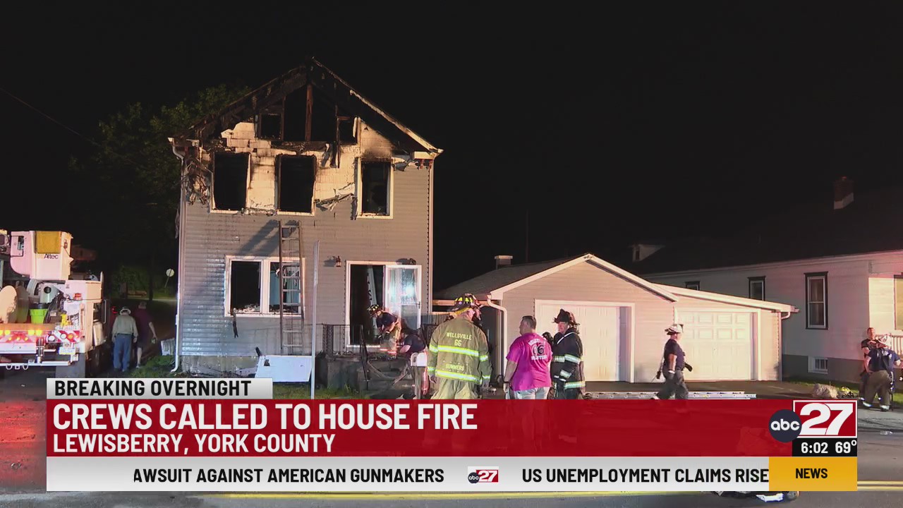 Crews called to house fire in York County – ABC27