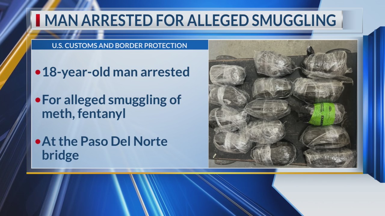 Man arrested for alleged smuggling at Paso Del Norte bridge – KTSM 9 News