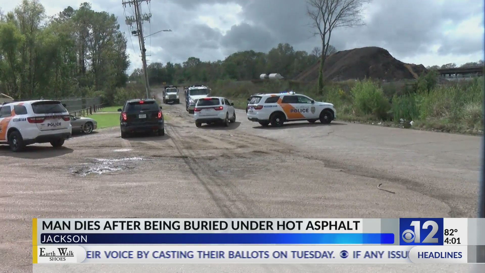 Man dies after being buried under hot asphalt in Jackson – KGET 17 News
