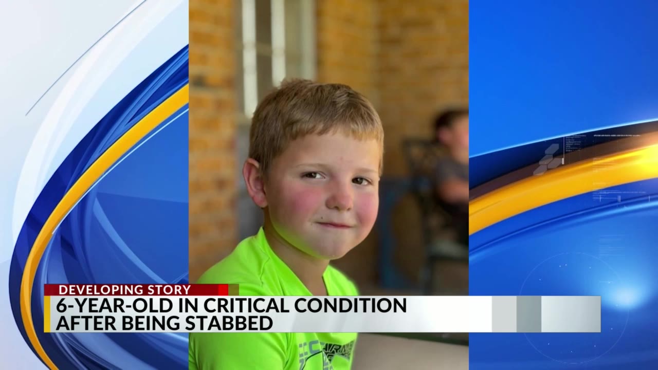 6-year-old in critical condition after being stabbing – KLFY.com