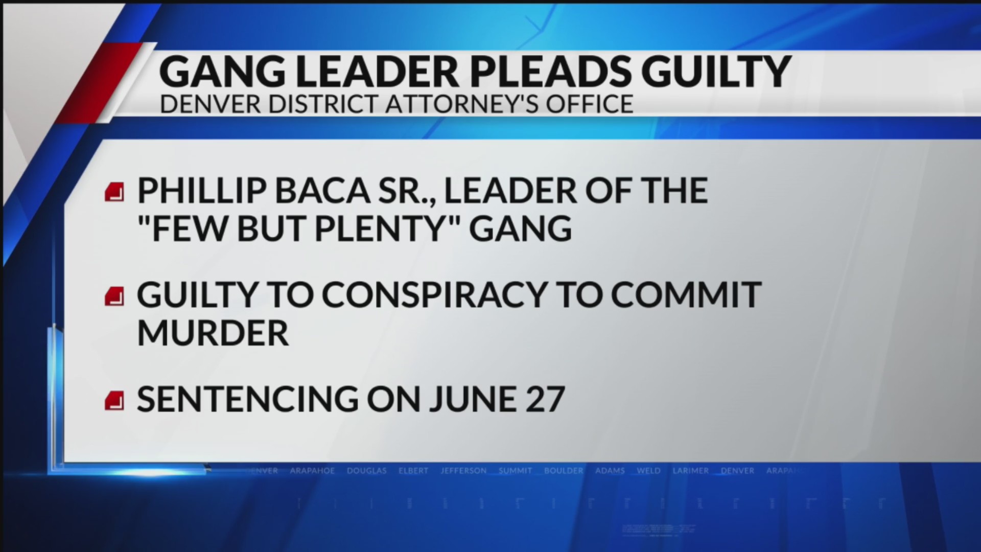 Leader of Denver street gang pleads guilty to murder conspiracy – FOX31 ...