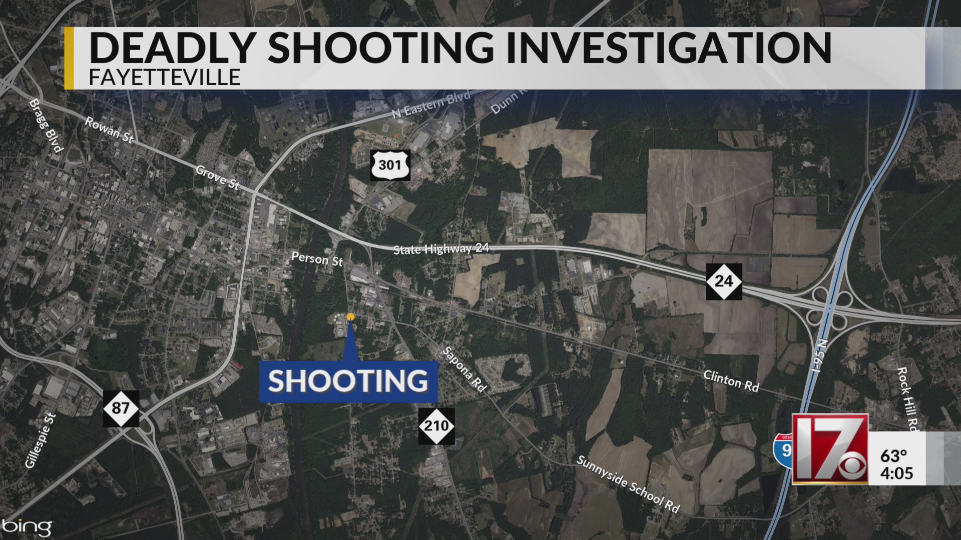 Homicide investigation after shooting in Fayetteville – CBS17.com