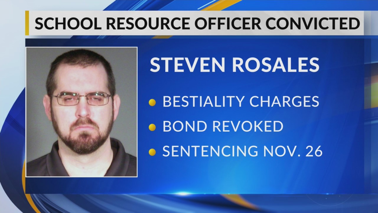 Former school resource officer in Wisconsin convicted of bestiality, to ...