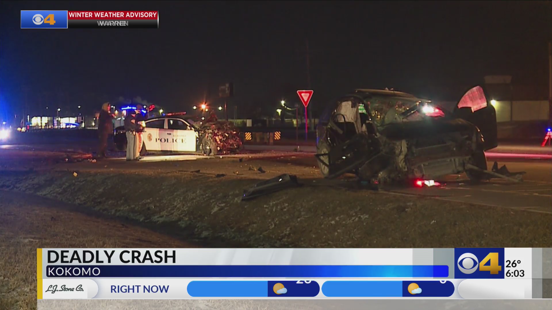 Indiana State Police investigating fatal crash involving Kokomo police ...