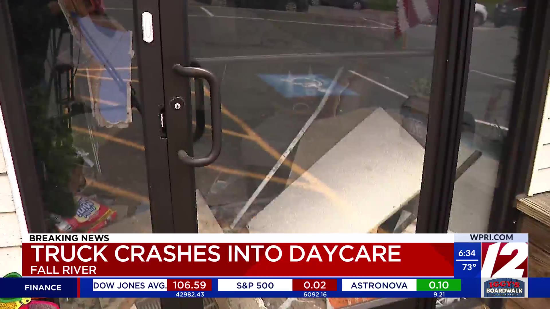 Truck crashes into Fall River daycare; 1 in custody – WPRI.com