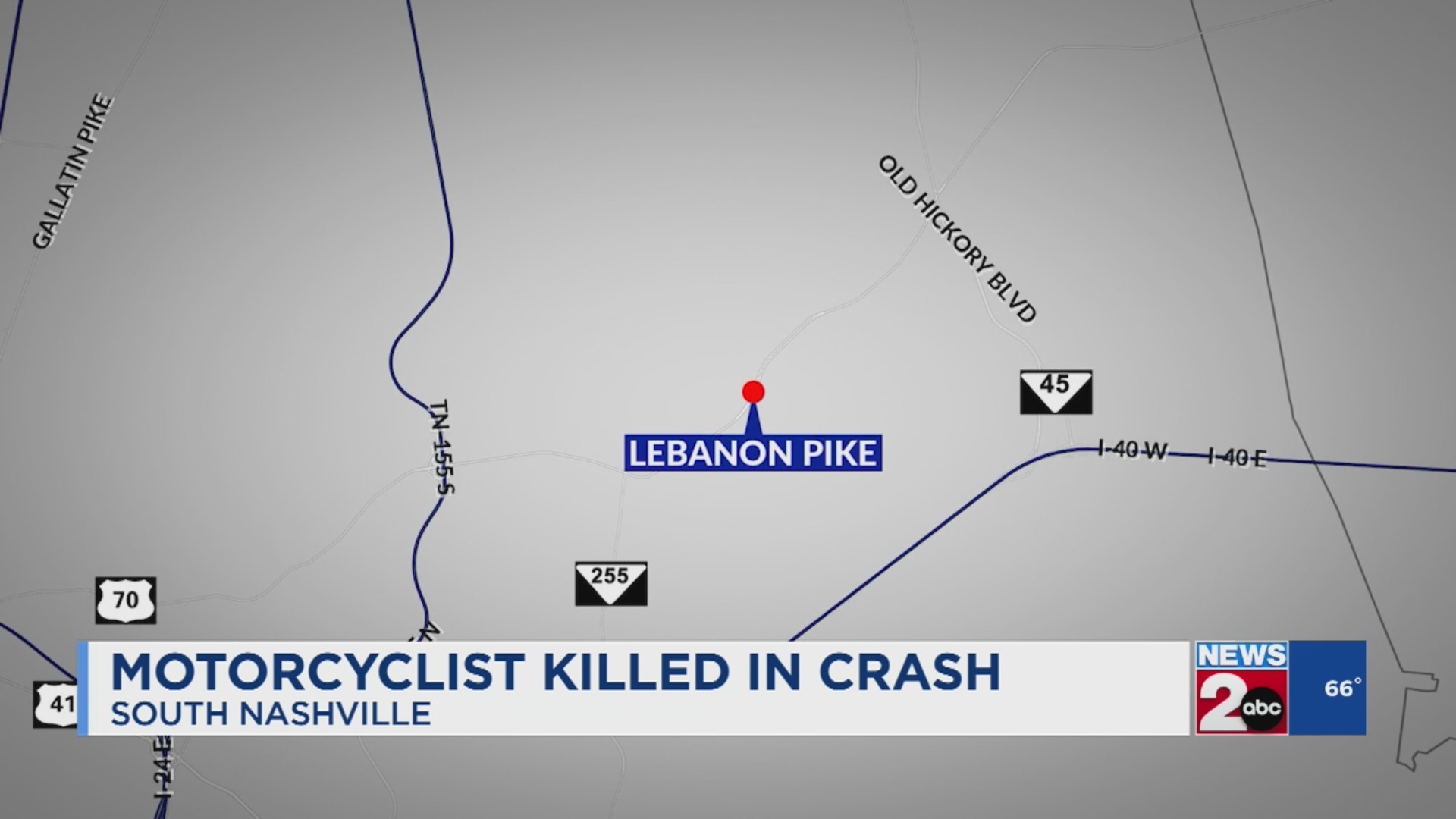 Motorcyclist killed in crash on Lebanon Pike – WKRN News 2