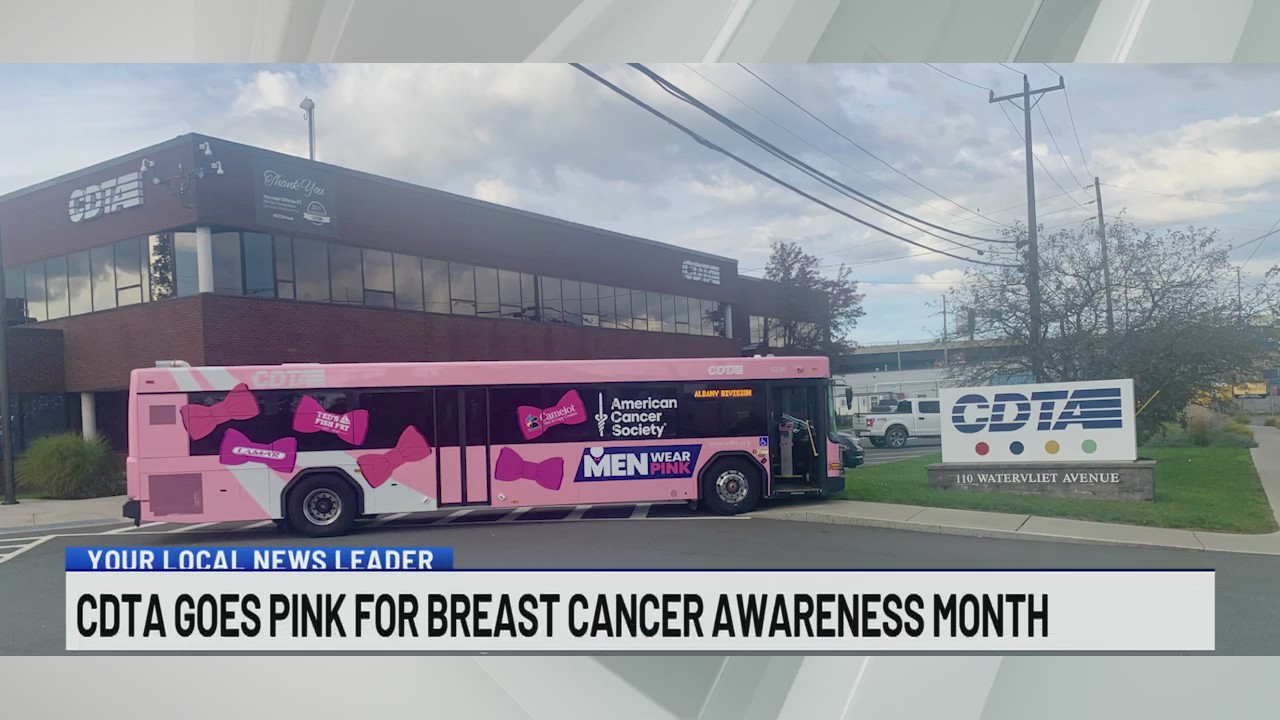 CDTA goes pink for Breast Cancer Awareness Month – NEWS10 ABC
