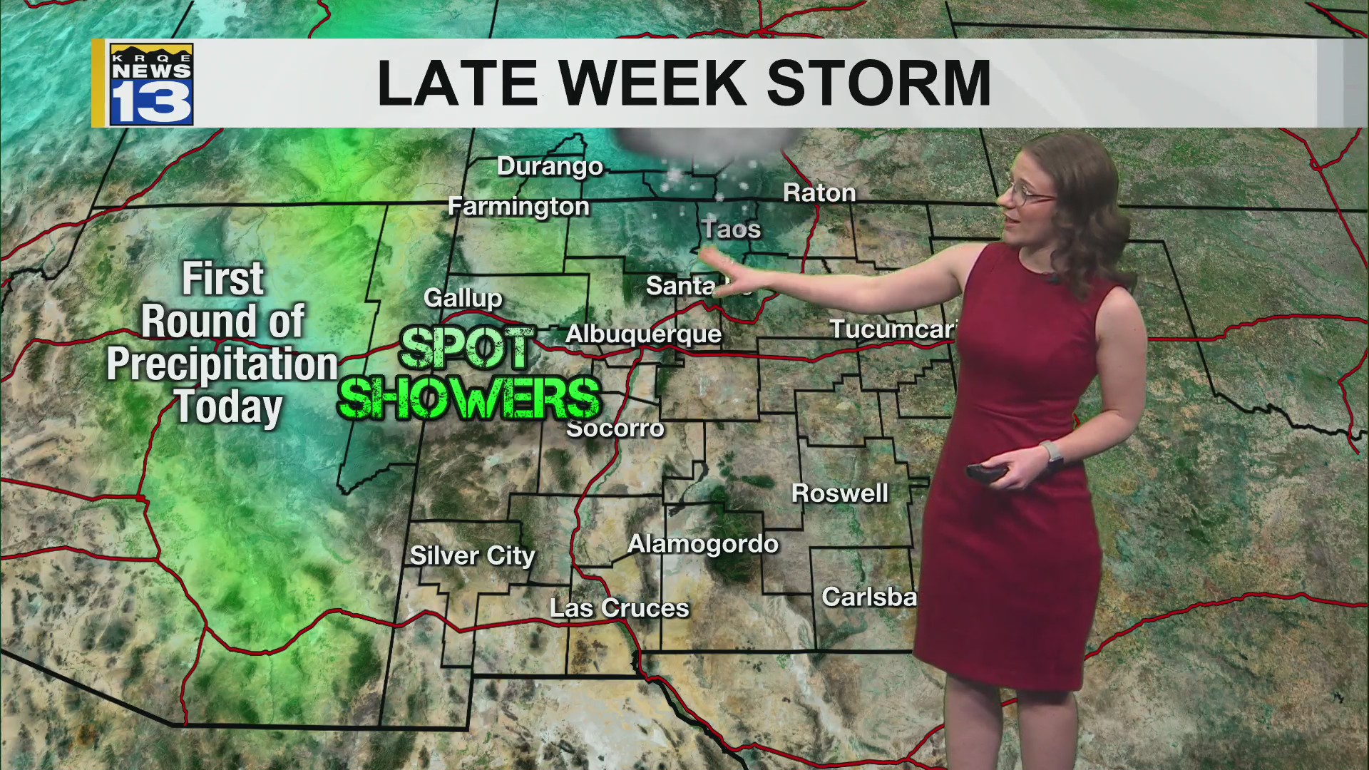Incoming Storm System – KRQE NEWS 13 – Breaking News, Albuquerque News ...