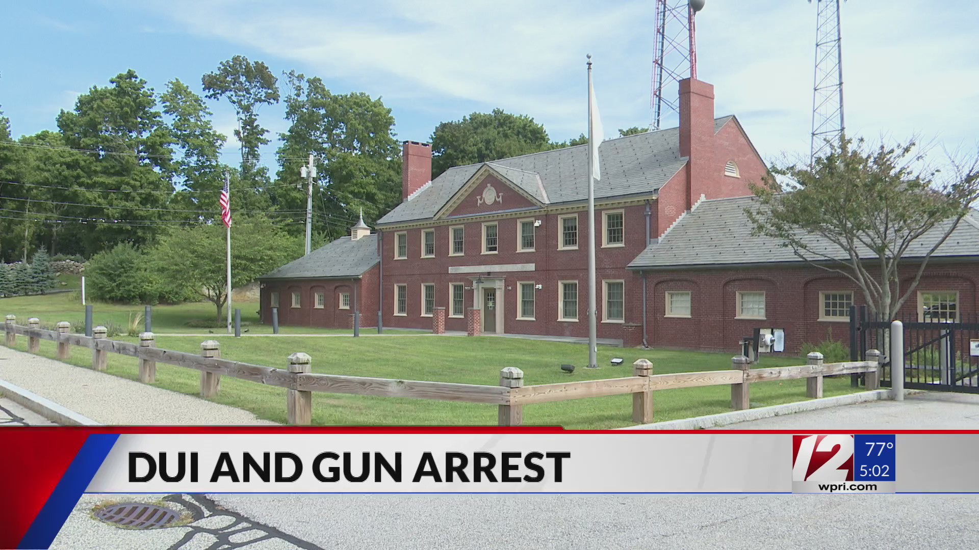 Police: Cranston man arrested on DUI, gun charges with child in car ...