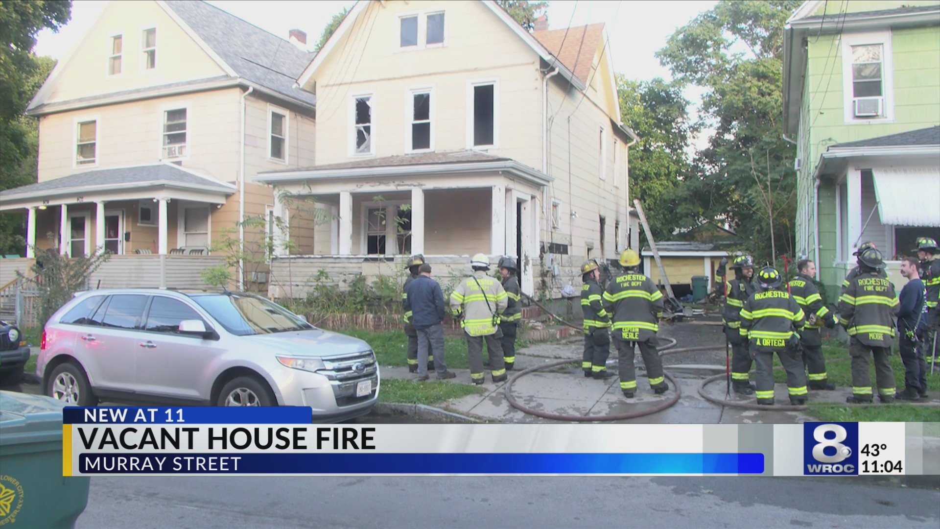 Fire crews battle vacant house fire on Murray Street – RochesterFirst