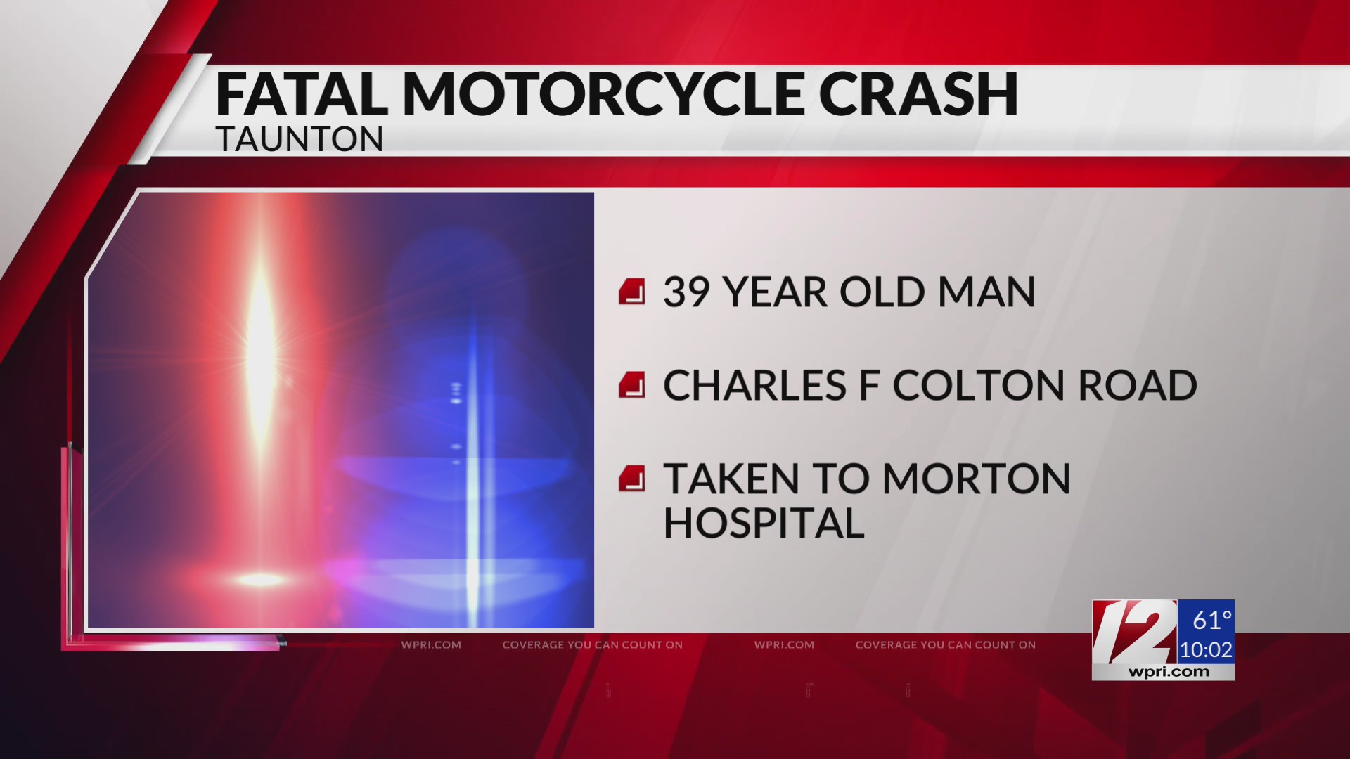 Man killed in Taunton motorcycle crash – WPRI.com