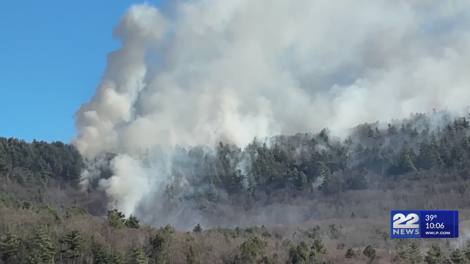 Crews continue to battle large brush fire in Great Barrington – WWLP