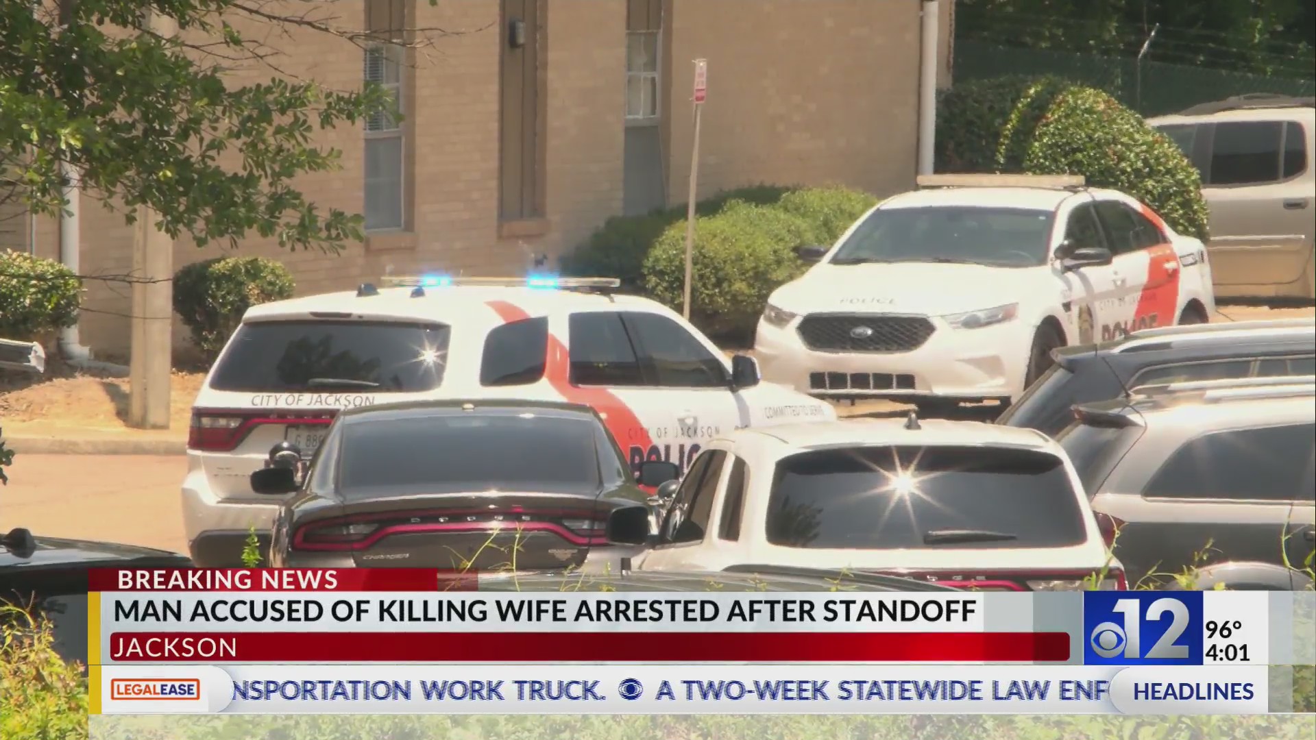 Man accused of killing wife at Jackson apartment complex, arrested ...