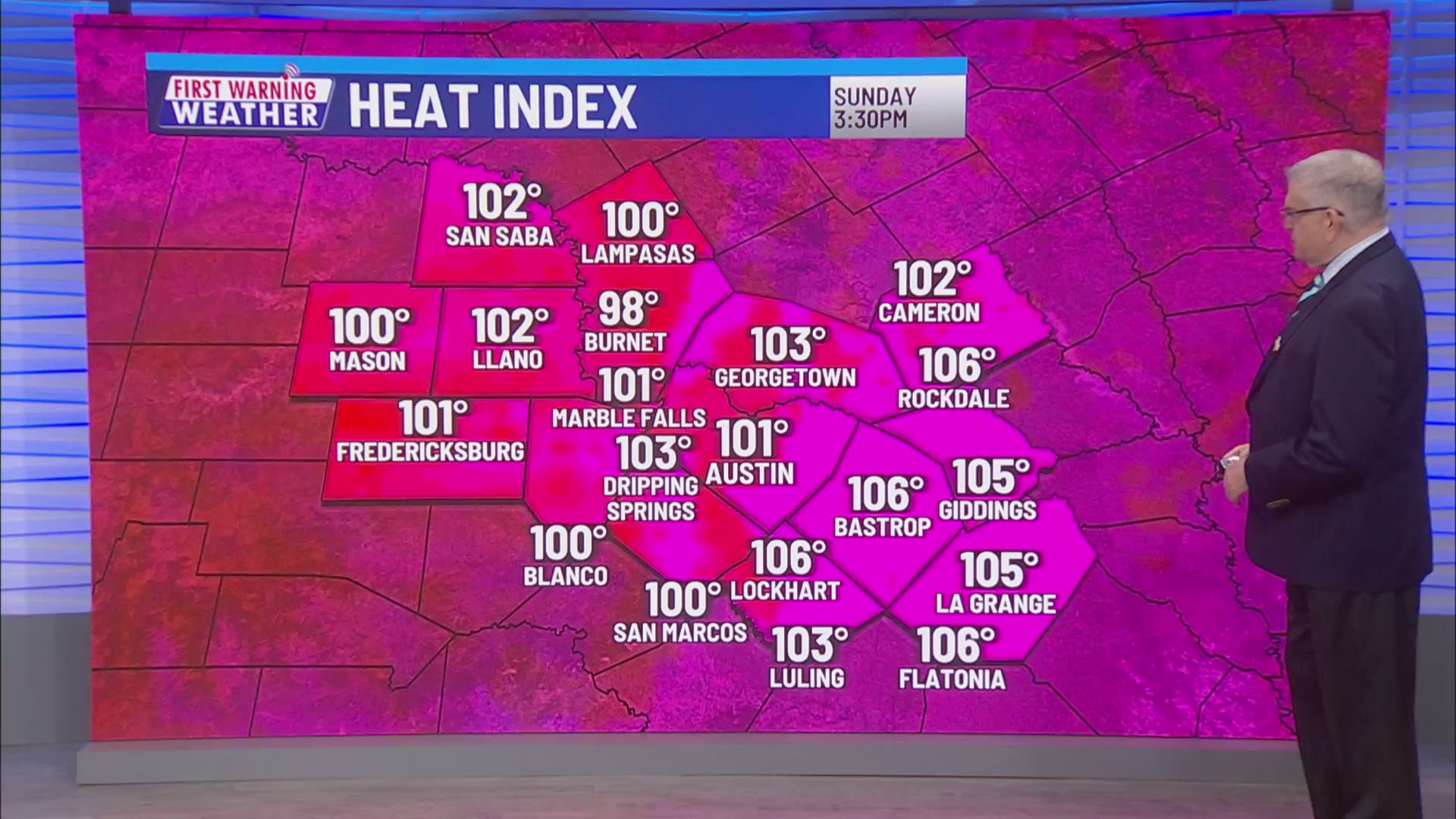 KXAN Sunday Morning First Warning Weather Forecast – KXAN Austin