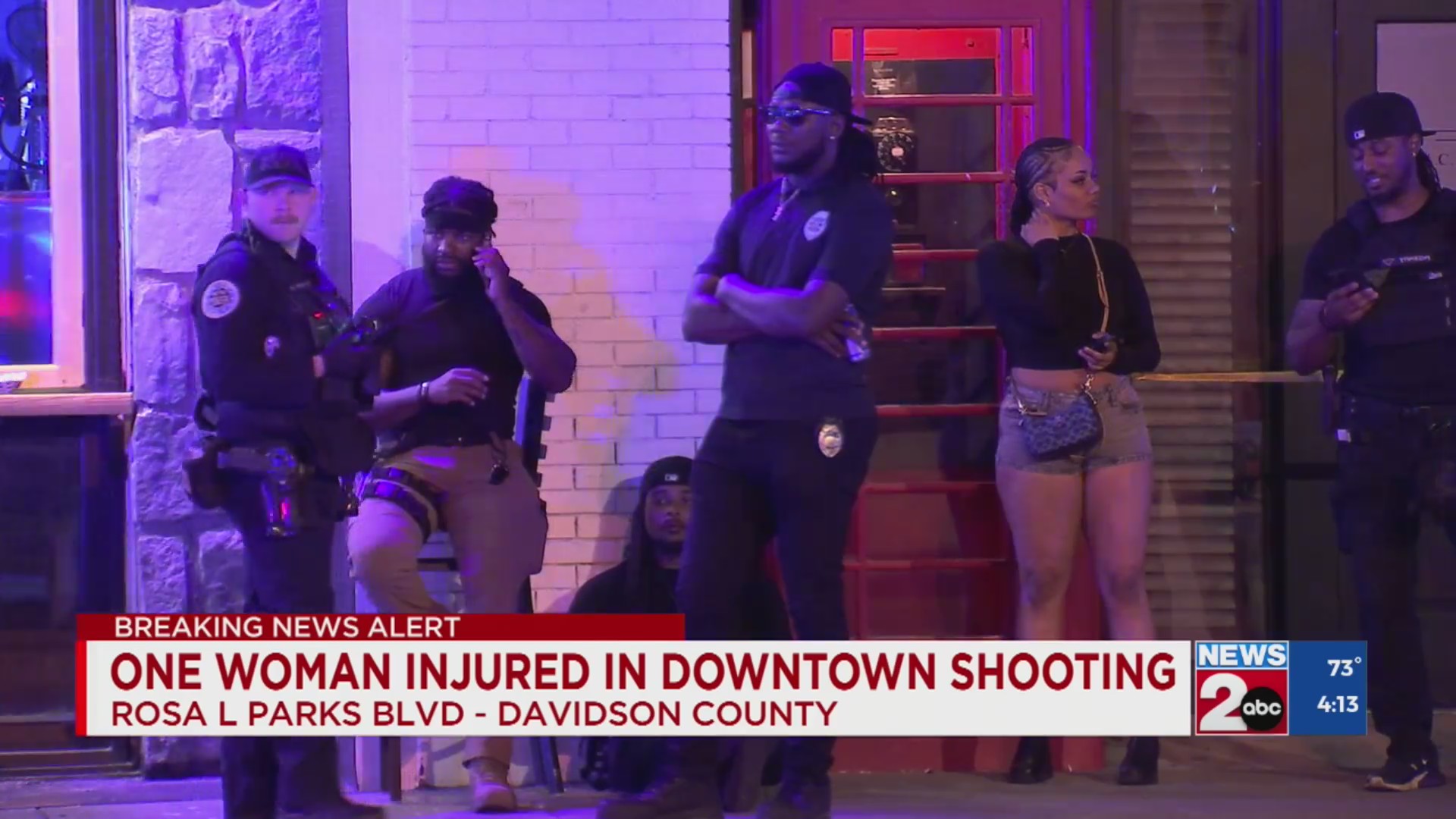 Woman injured in shooting outside bar in downtown Nashville – WKRN News 2