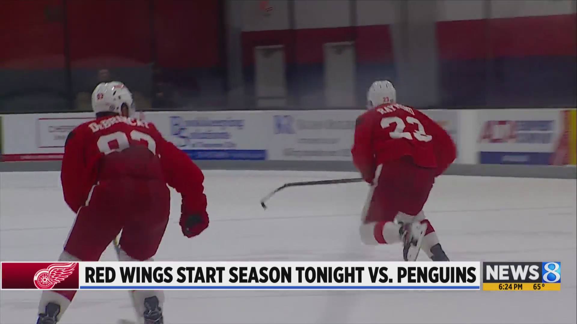 Red Wings start season tonight NBC4 WCMHTV