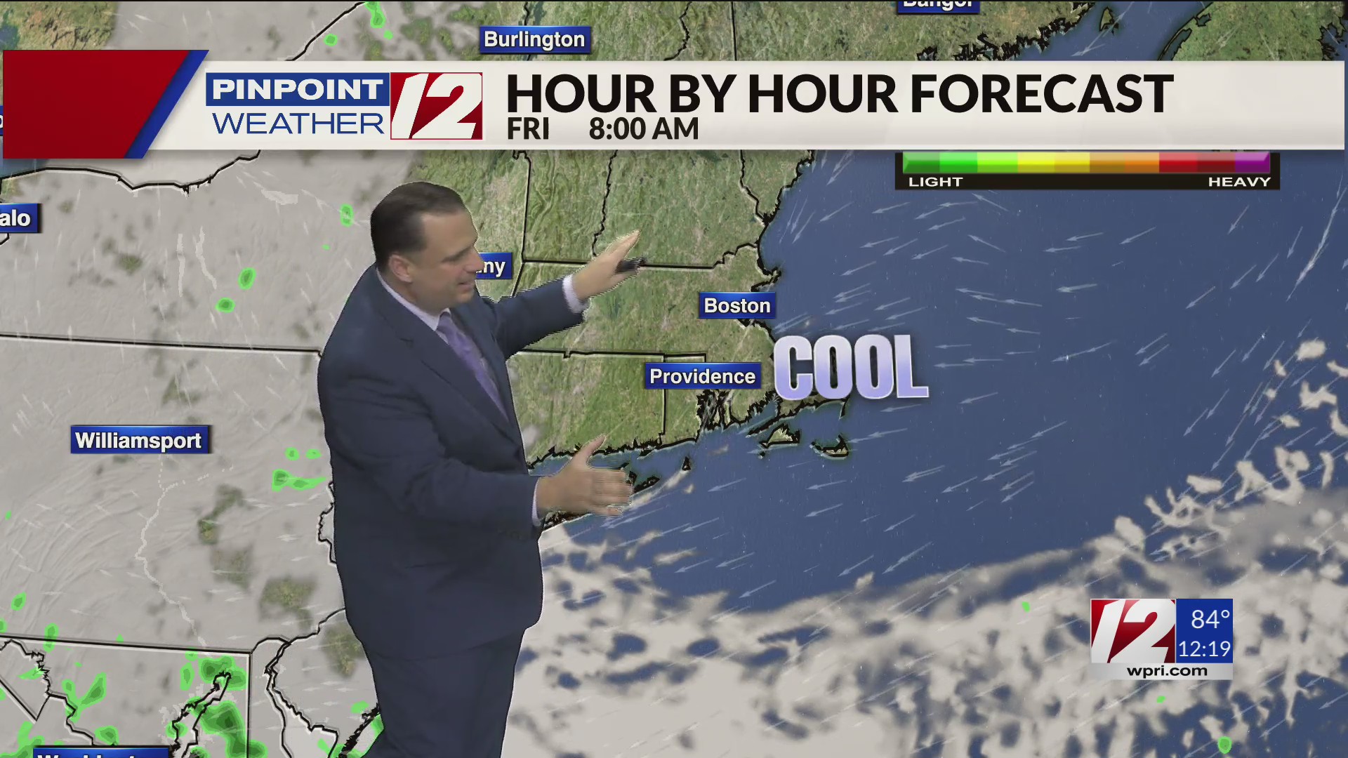 WPRI 12 Weather Forecast for 8/28/24: Warm and Humid This Afternoon ...