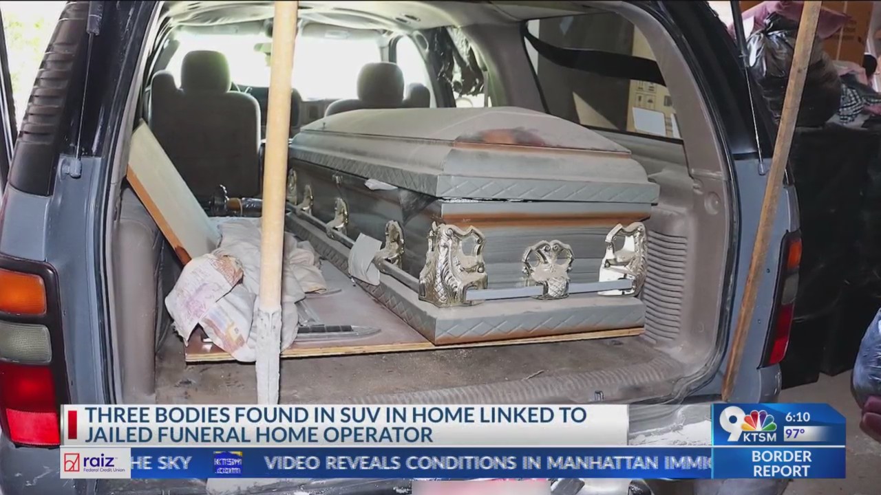 Funeral Director Bodies In Garage