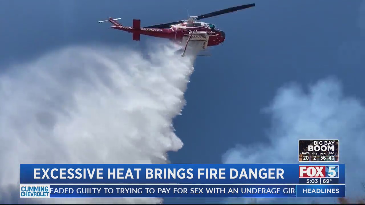 Excessive heat brings the risk of wildfires – FOX 5 San Diego & KUSI News