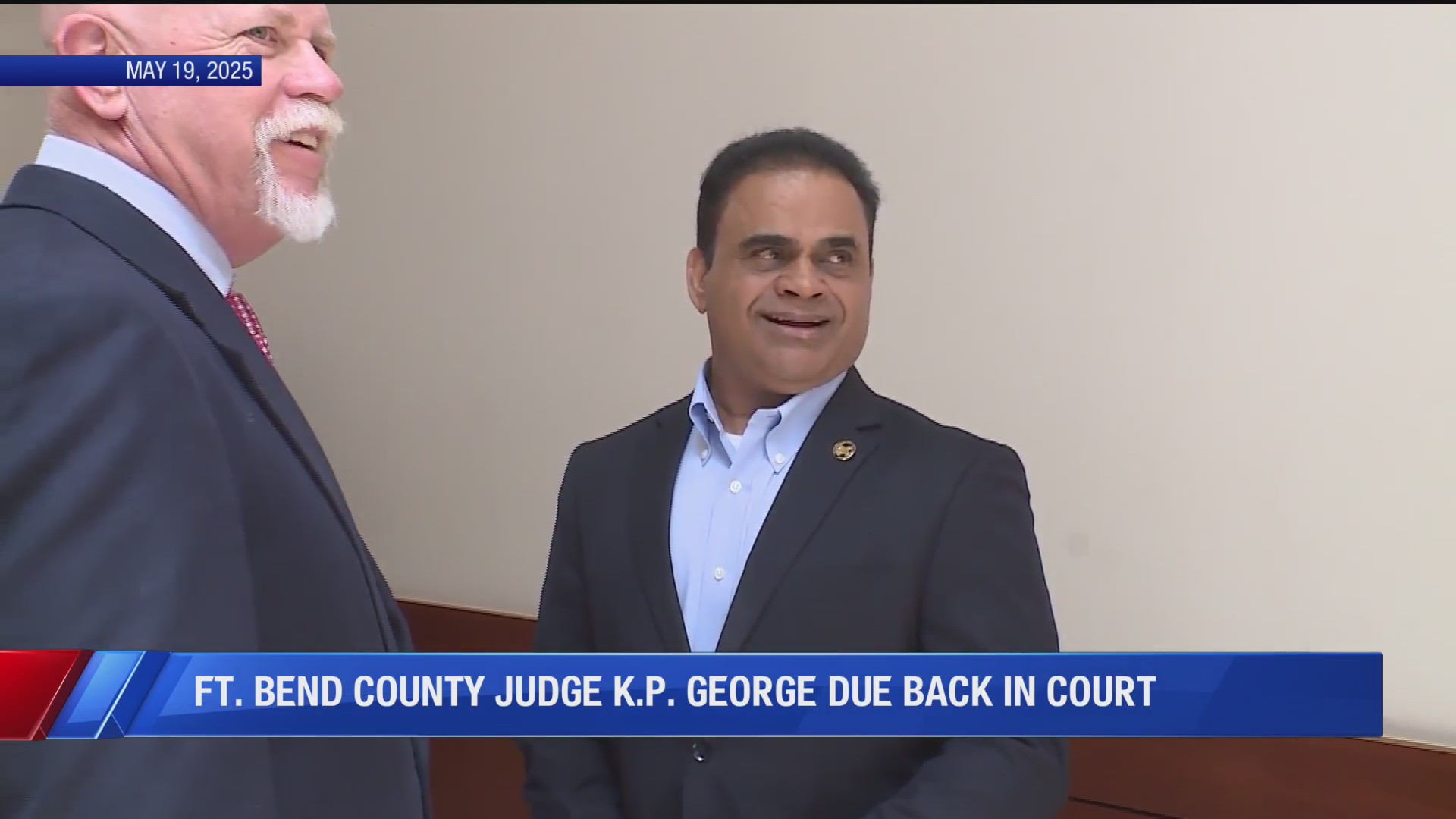 Fort Bend County judge K.P. George due back in court June 26 – CW39 Houston