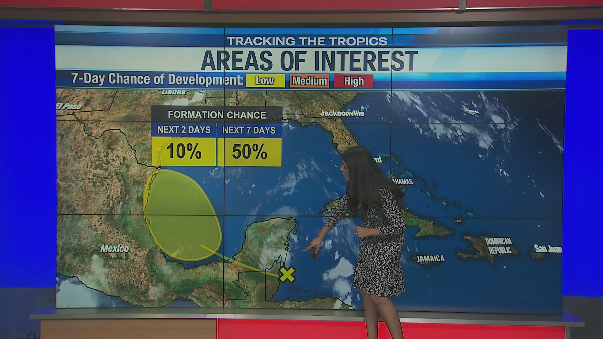Cyclone Houston Tracking the Tropics: 20% chance of Cyclone Formation in Gulf – CW39 ...