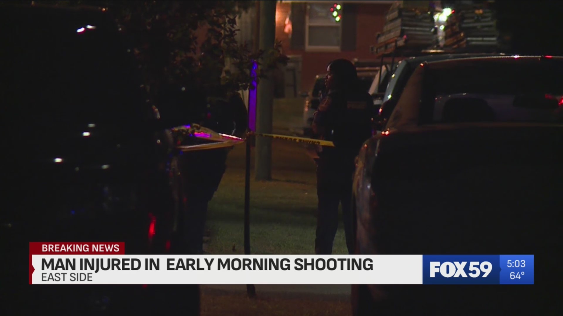 Man critically hurt in east side shooting – Fox 59