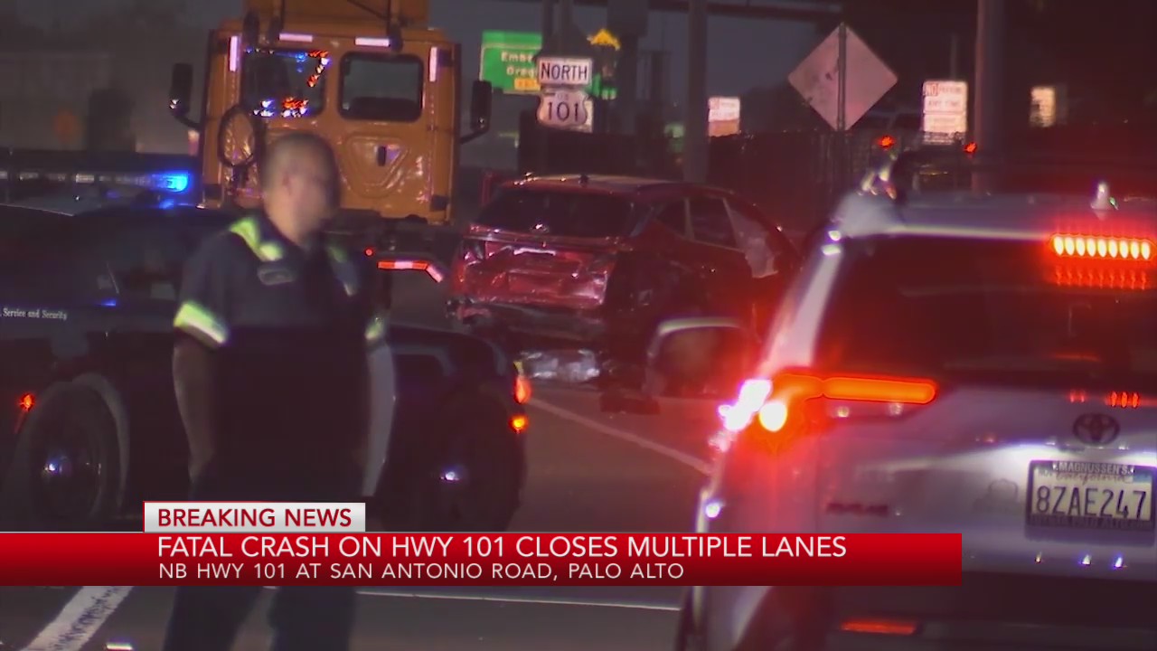 Fatal crash on Highway 101 closes multiple lanes – KRON4