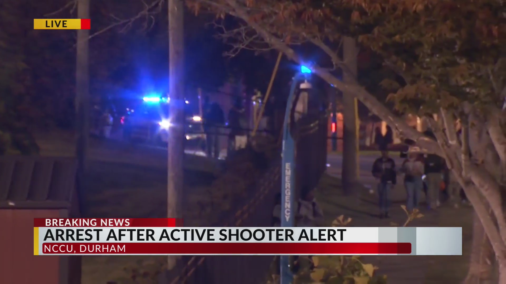 1 in custody after NCCU active shooter alert in Durham – CBS17.com