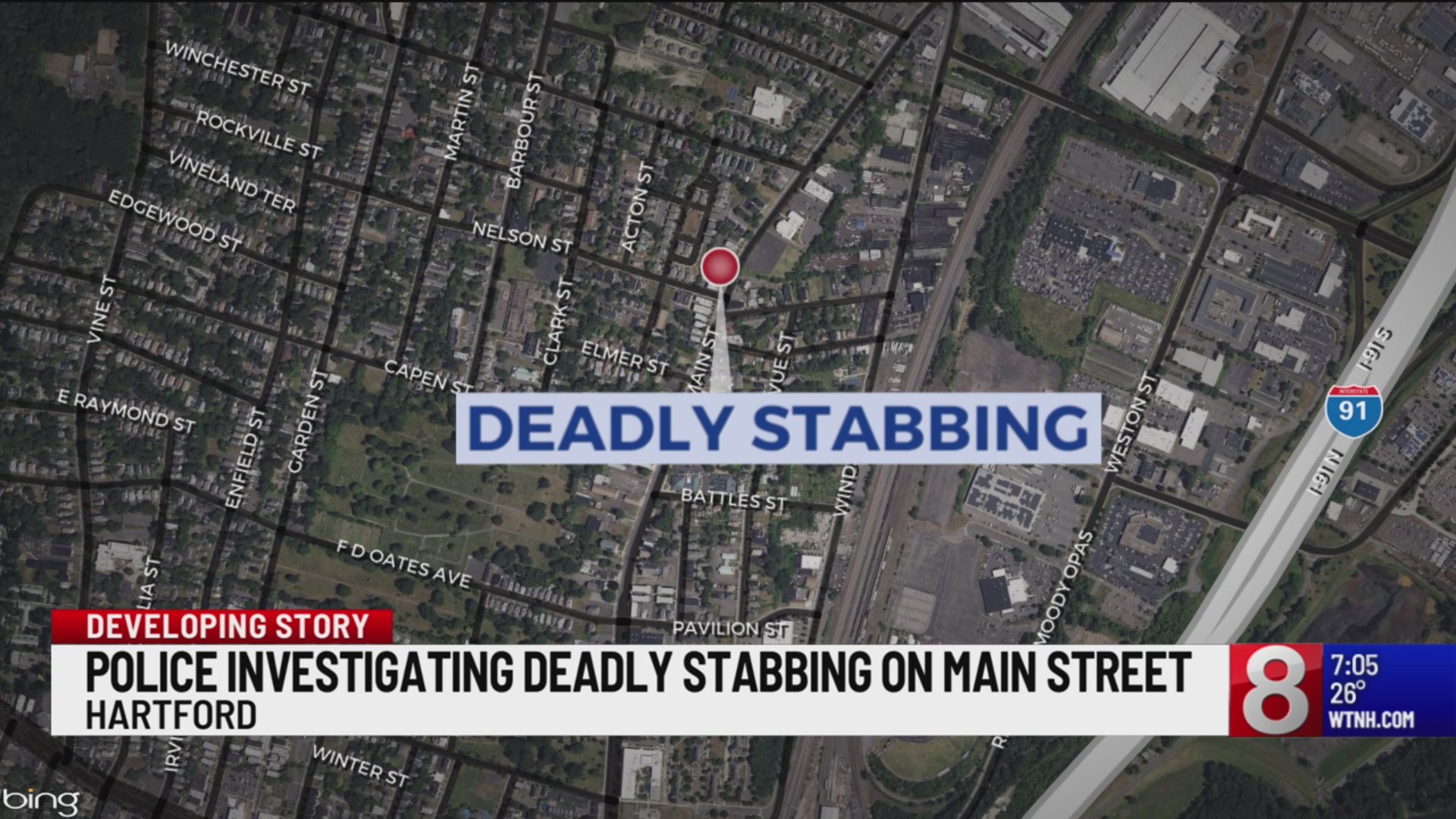 Hartford Police Investigating Stabbing Homicide Wtnh
