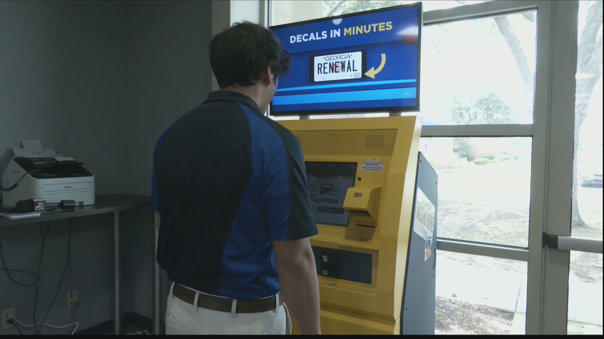 Chatham County Tax Commissioners Office installs new selfserve kiosk